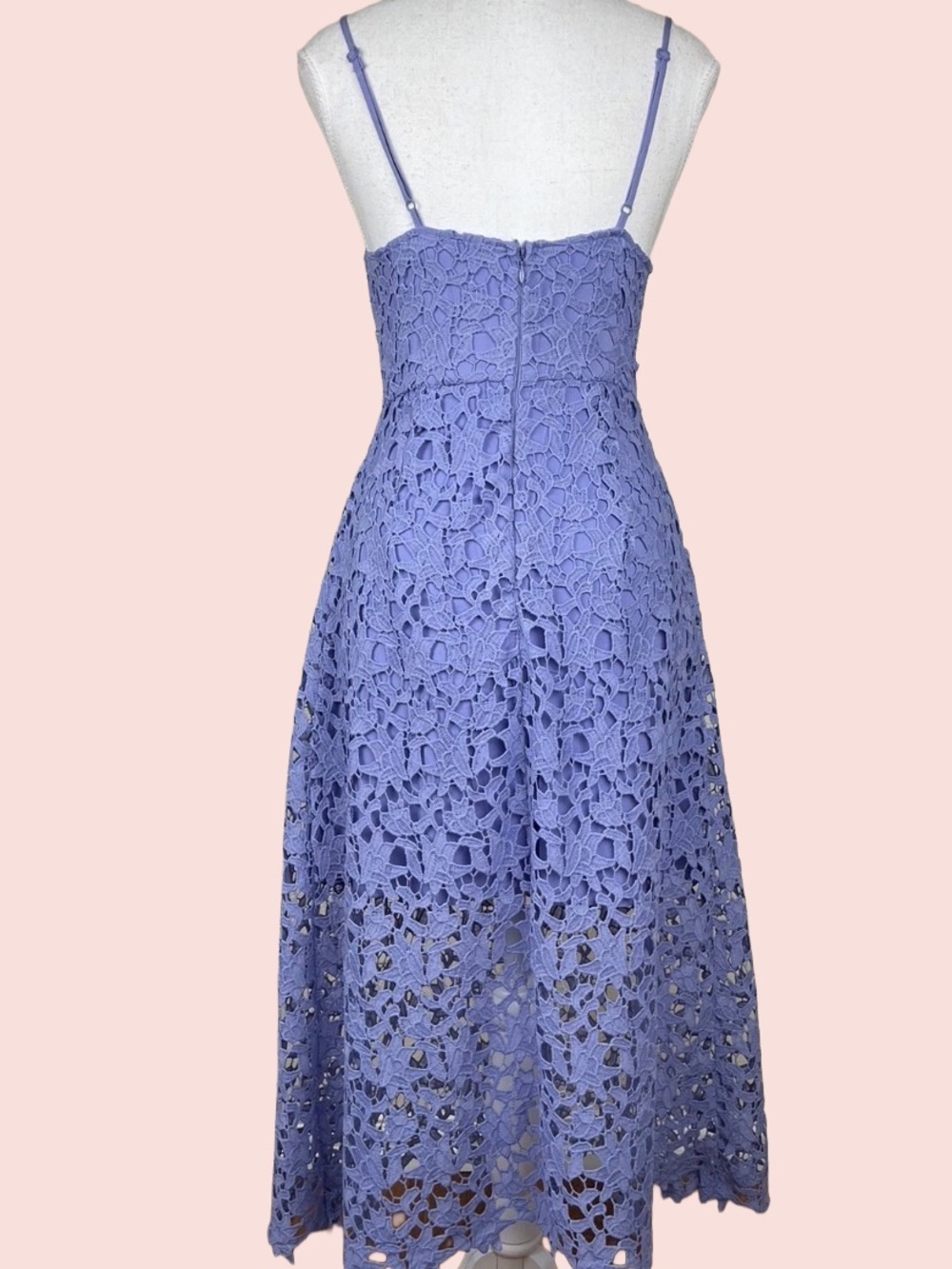 ASTR The Label Lavender Lace Midi Dress – Size Medium – NWT 💜 - Picture 4 of 11